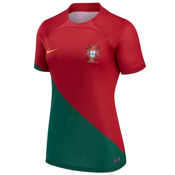 Camiseta Portugal Primera equipo Mujer 2022-23